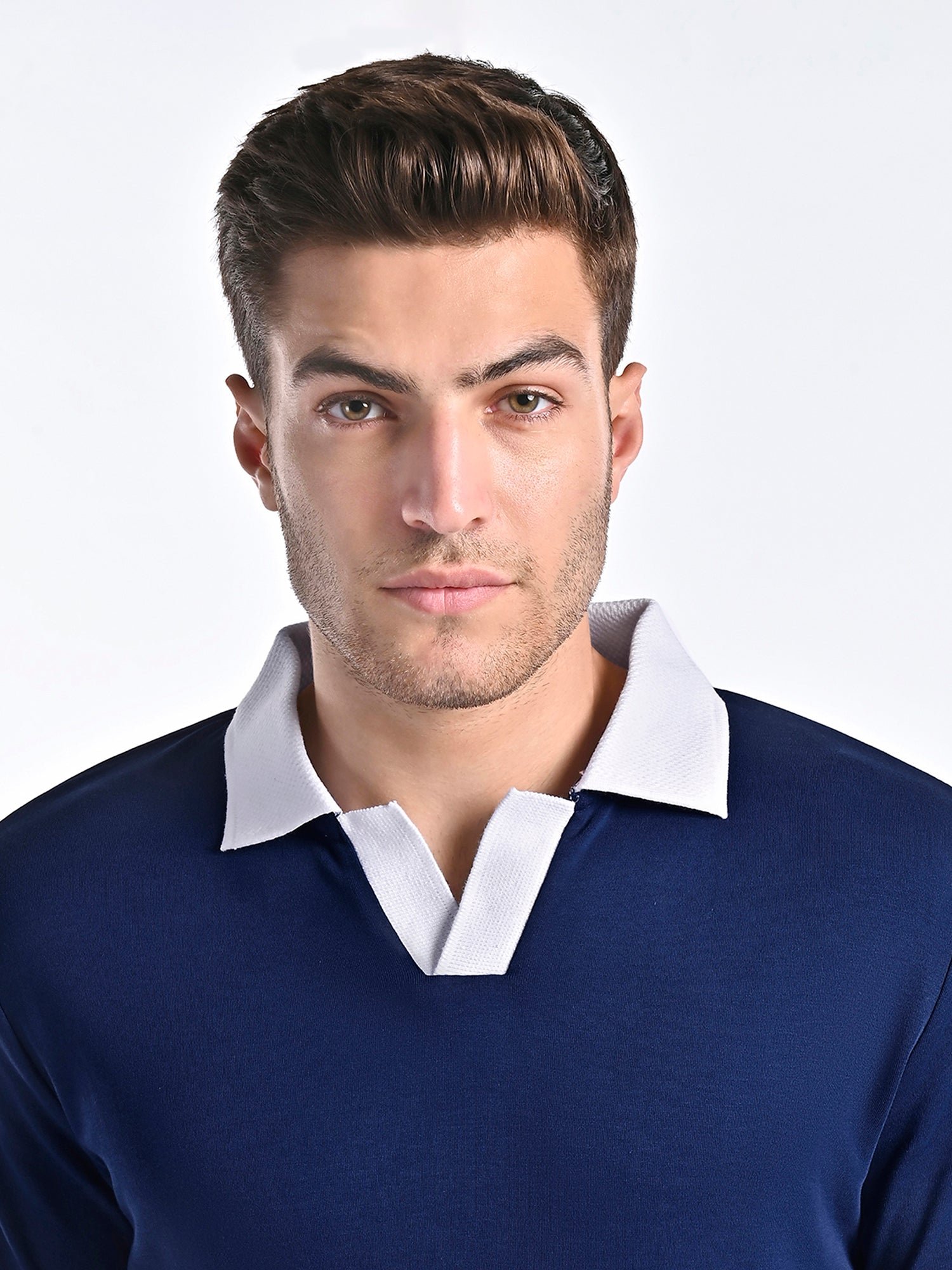 Nautical Crest Polo with contrast trims - Image 2