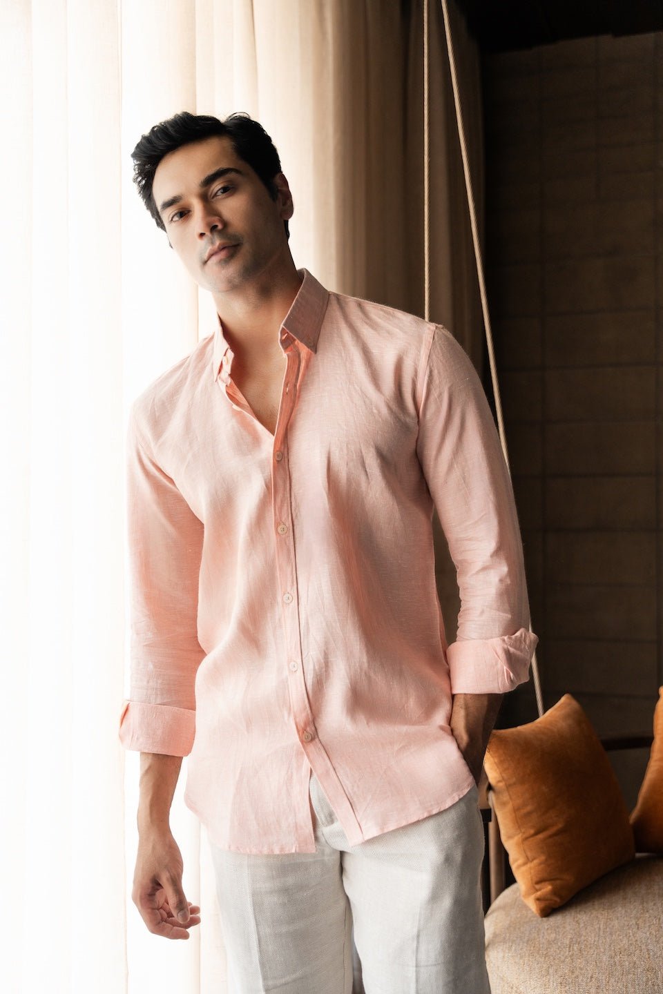 100{0fe987850b2366ddbf93158462bf650ab3167f078d7b080d701abd4c627c78f9} Linen Soft Touch Frosty Peach